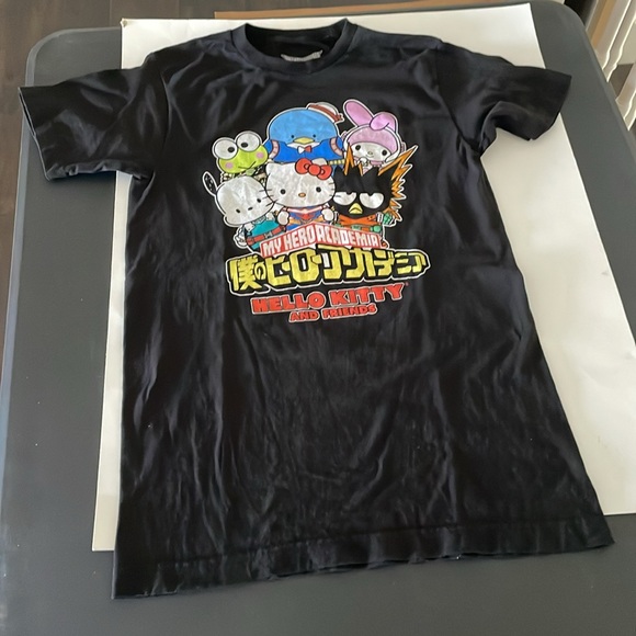 🆓FREE when Bundled My Hero Academia x Hello Kitty & Friends Mashup T-Shirt-Small - Picture 4 of 10